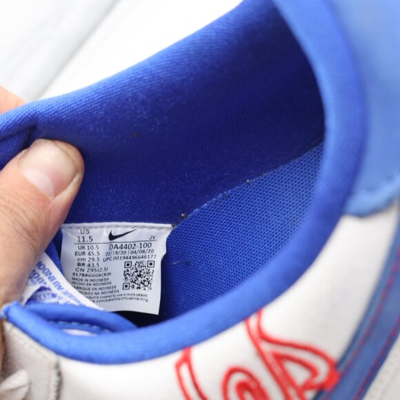 Nike Cortez Basic Leather Men's Size 11.5 "Los Angeles" Running Shoes DA4402-100 - Picture 3 of 9